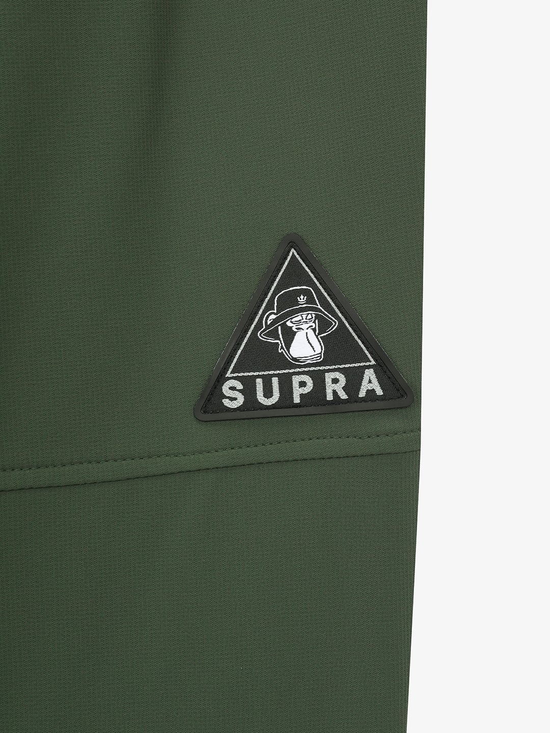 Triangle Wappen Point Soft Shell Brushed Wide Woven Pants Set-up