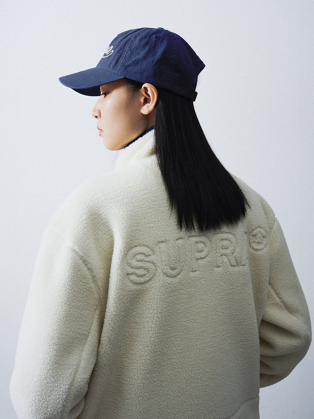 Woven Pocket Fleece Jacket