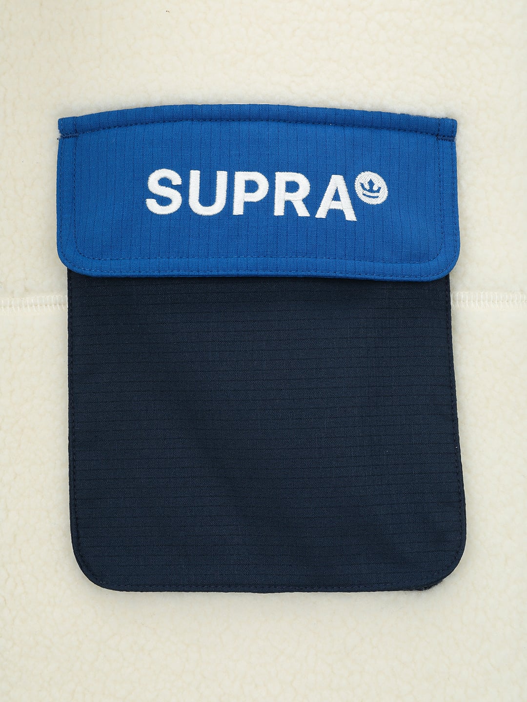 Woven Pocket Fleece Jacket