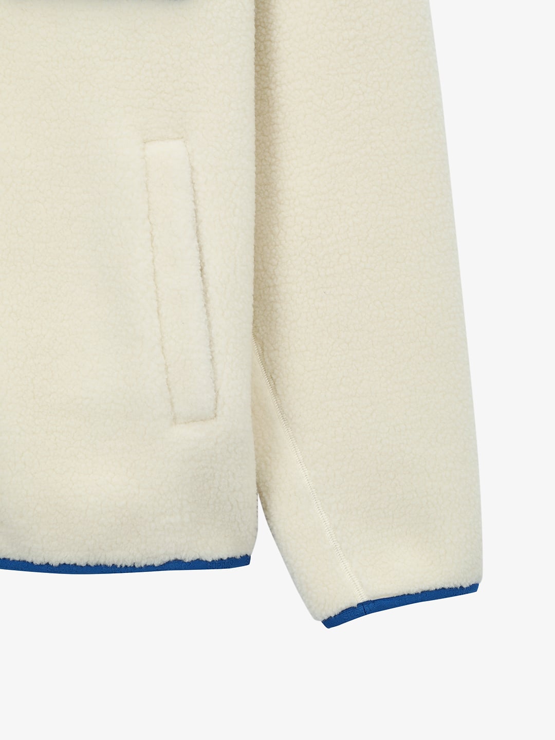 Woven Pocket Fleece Jacket