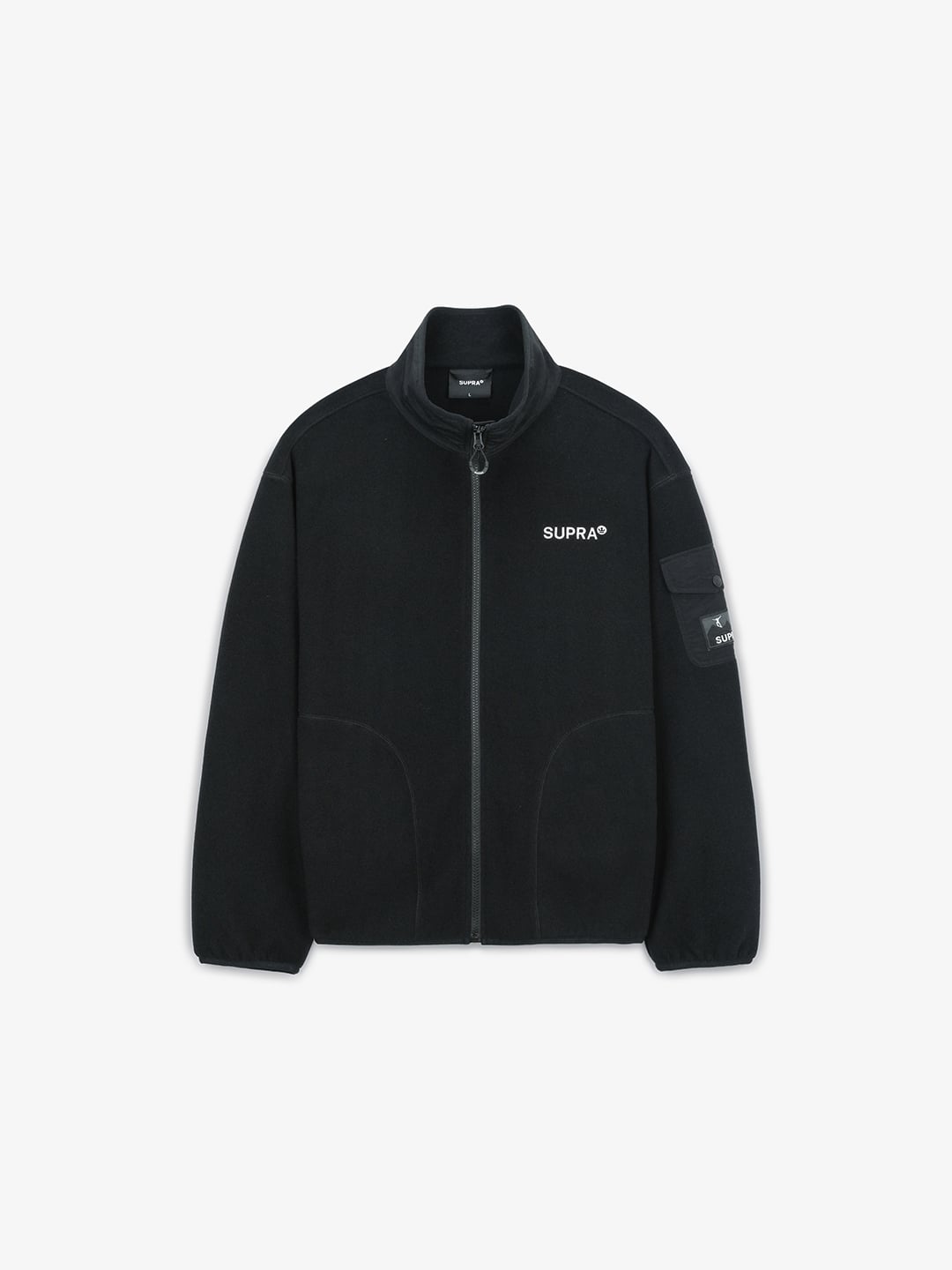 Woven Pocket Fleece Jacket Set-up