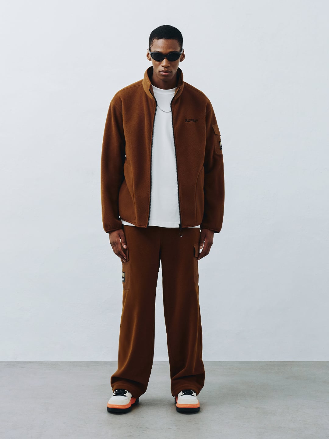 Woven Pocket Fleece Jacket Set-up