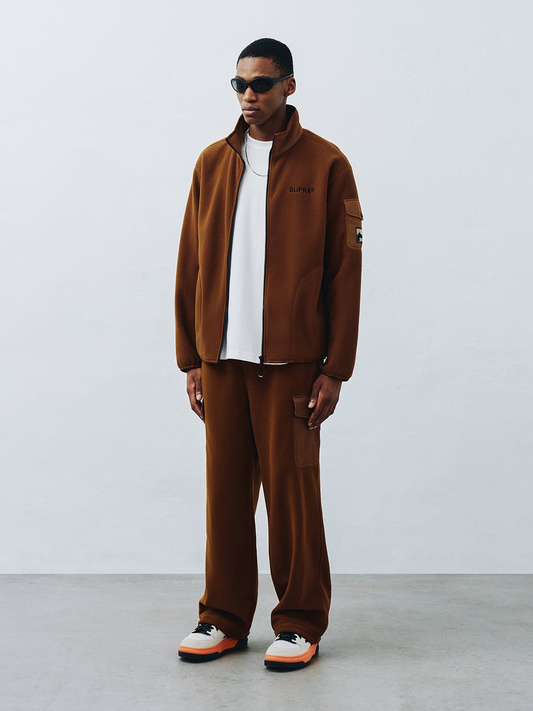 Woven Pocket Fleece Jacket Set-up
