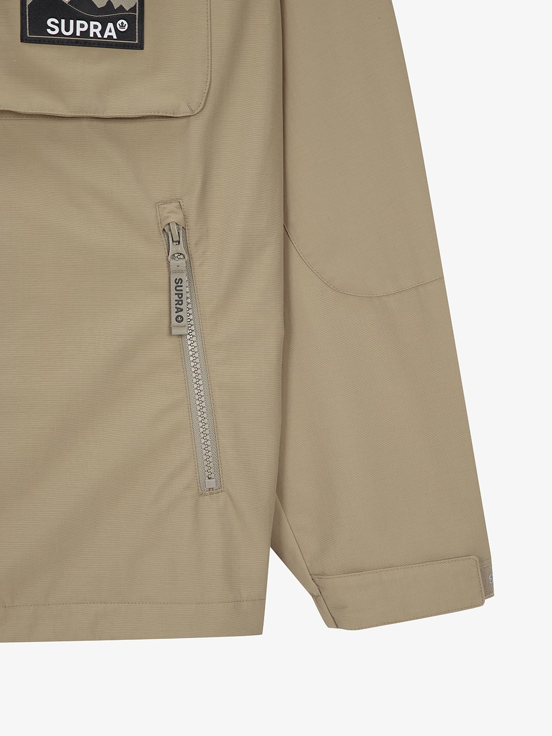 2 Pocket Color Block Windbreaker