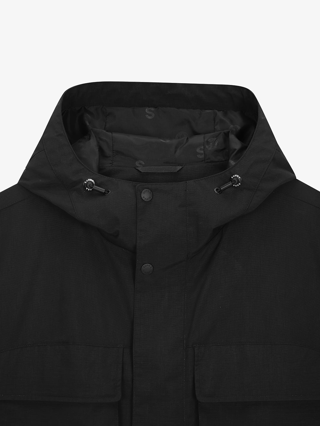 2 Pocket Color Block Windbreaker