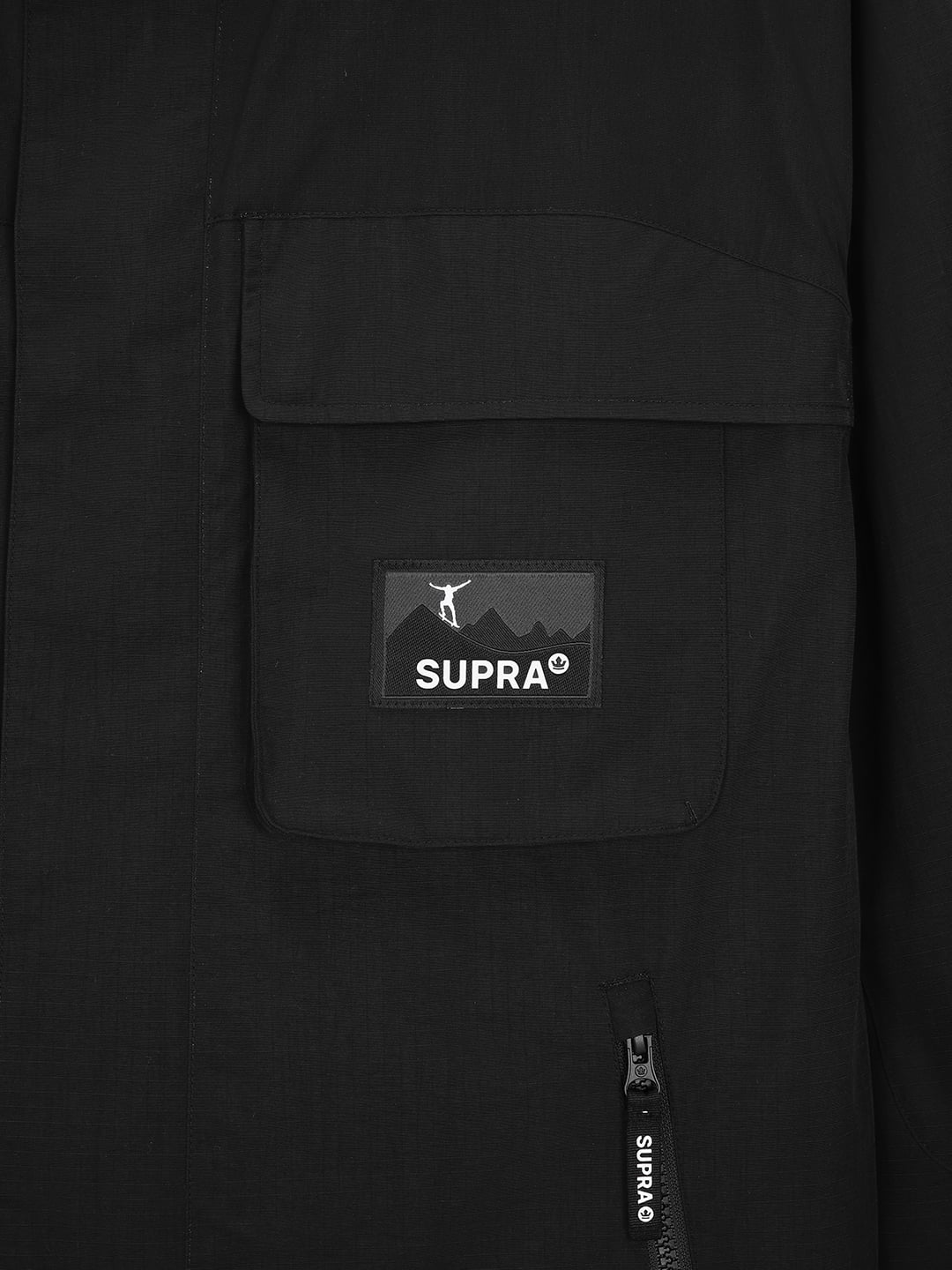2 Pocket Color Block Windbreaker