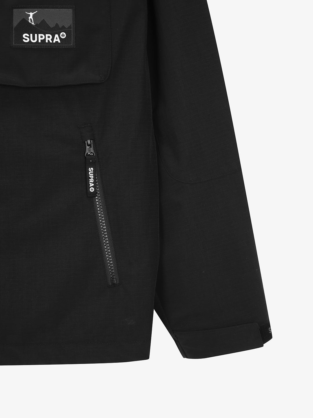 2 Pocket Color Block Windbreaker