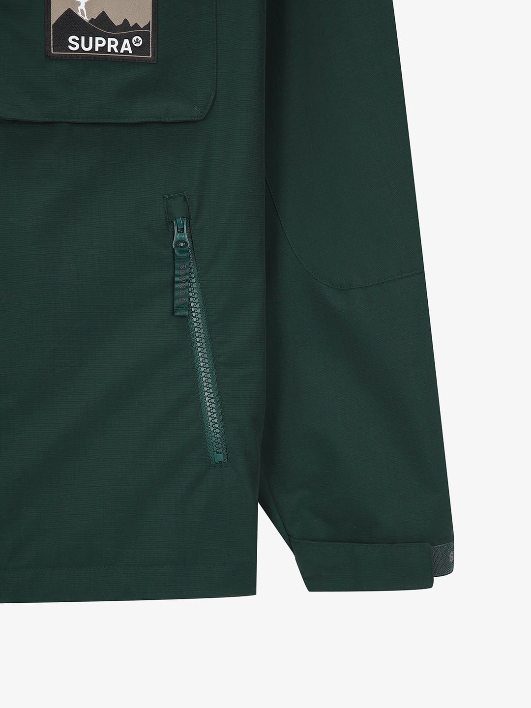 2 Pocket Color Block Windbreaker