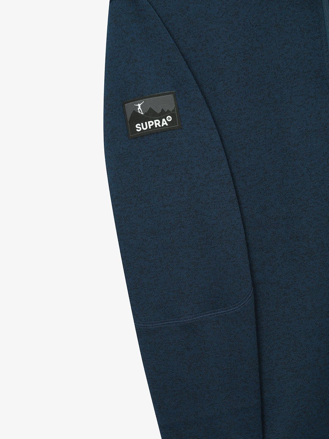 Half Zip-Up Long-Sleeved T-Shirt