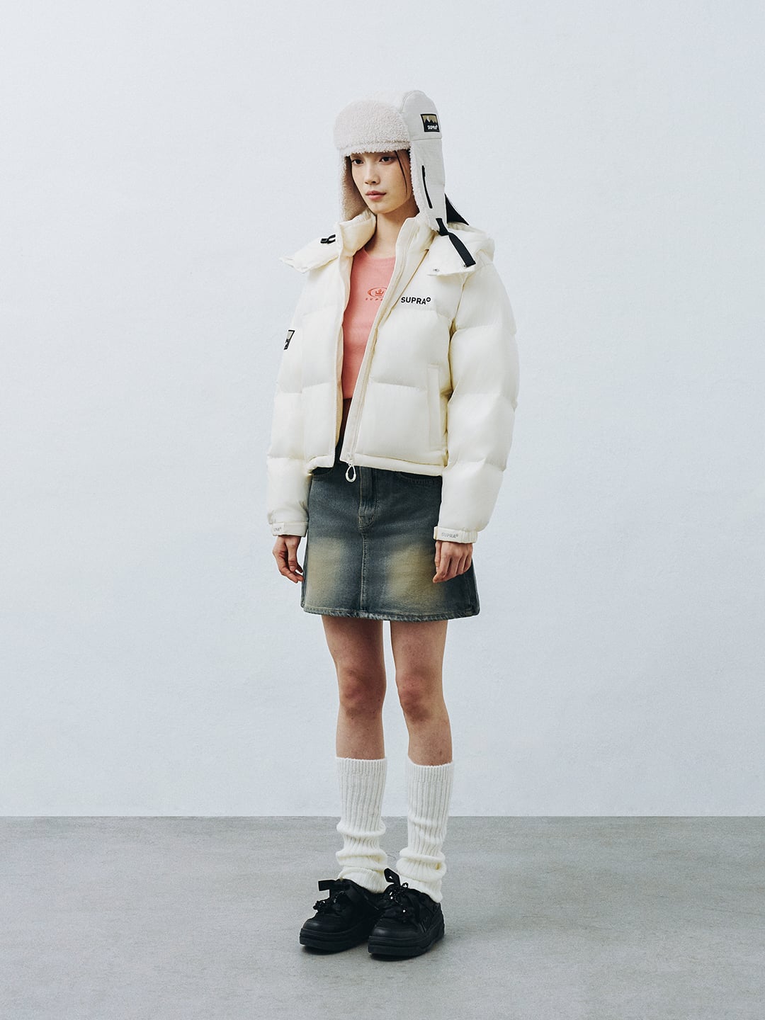 Label Point Trapper Hat