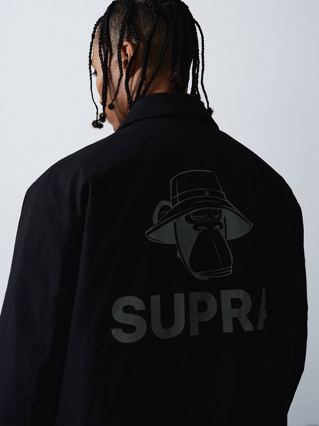 Back big graphic Thinsulate Coach Jacket