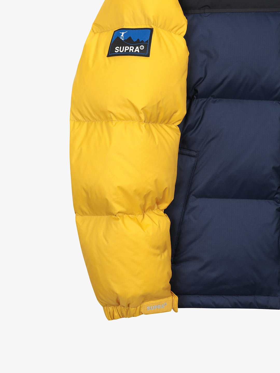 Color Block Short Down Jacket