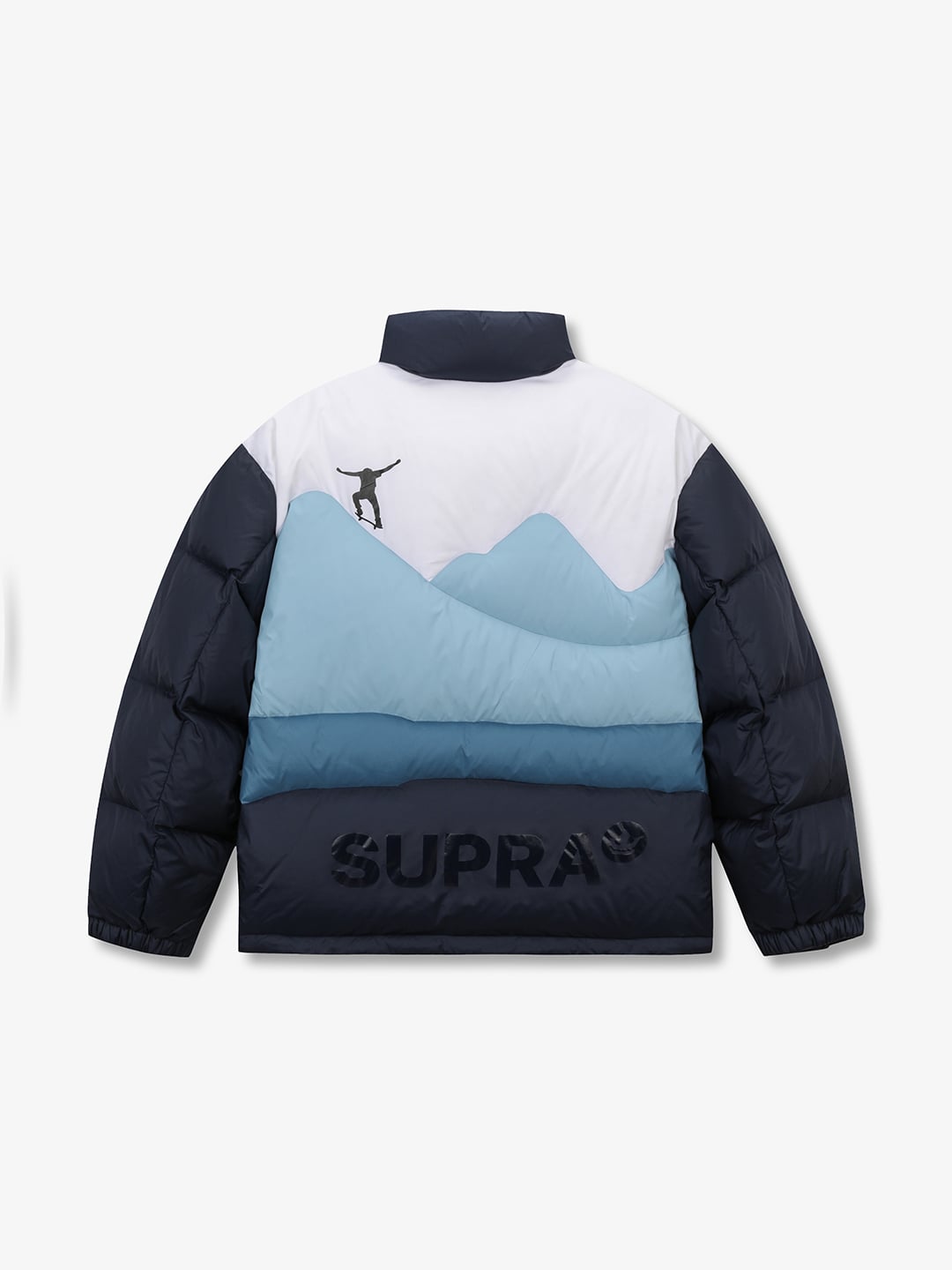 Back Graphic Short Down Jacket