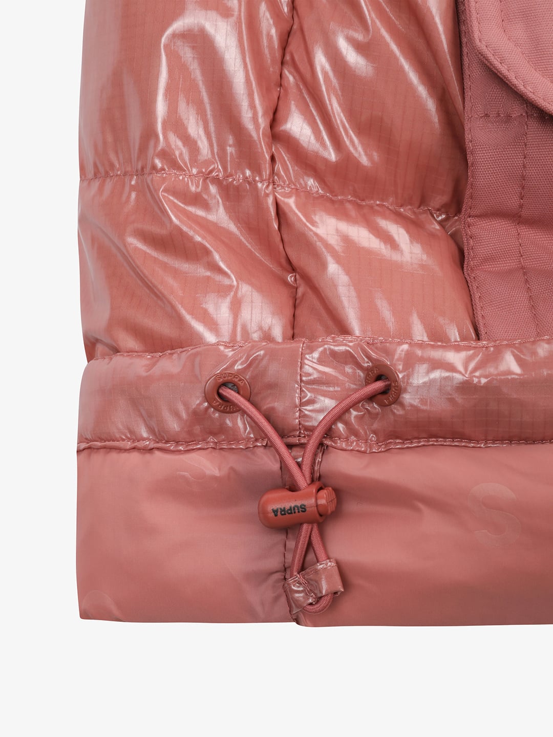 Jacquard Color Block Down vest