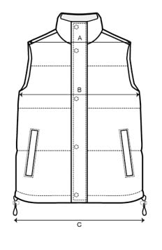 Jacquard Color Block Down vest