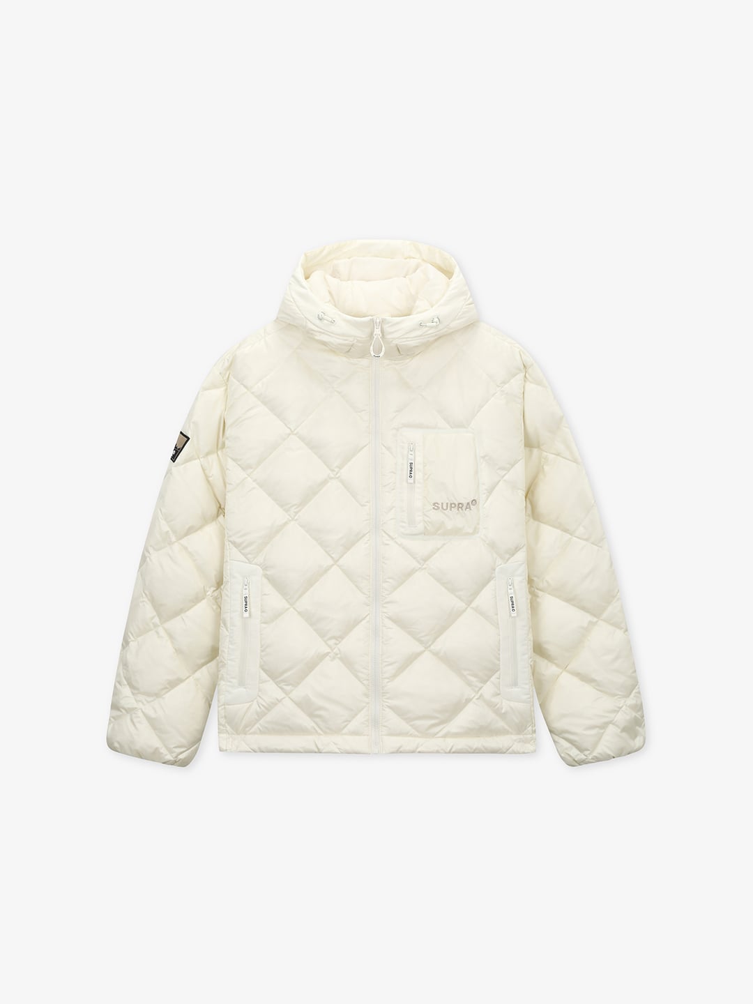Hood Quilting Lightweight Short Down Jacket
