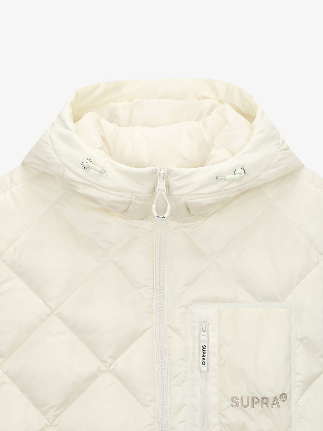Hood Quilting Lightweight Short Down Jacket