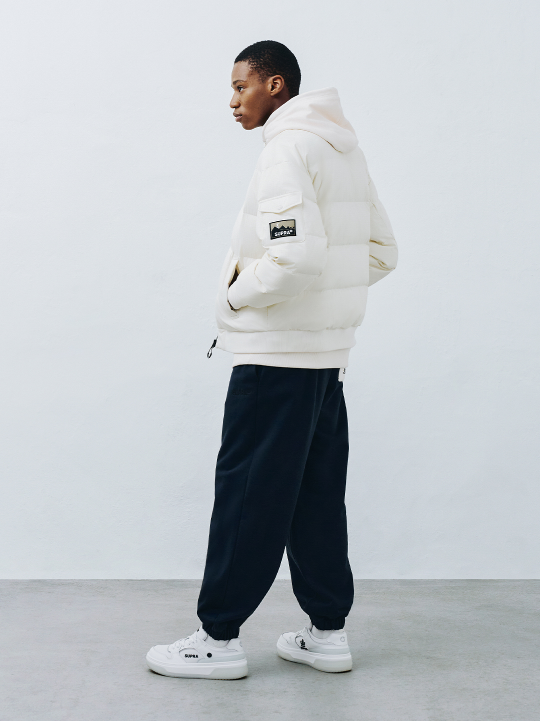 Ripstop Nylon Down Short Jacket