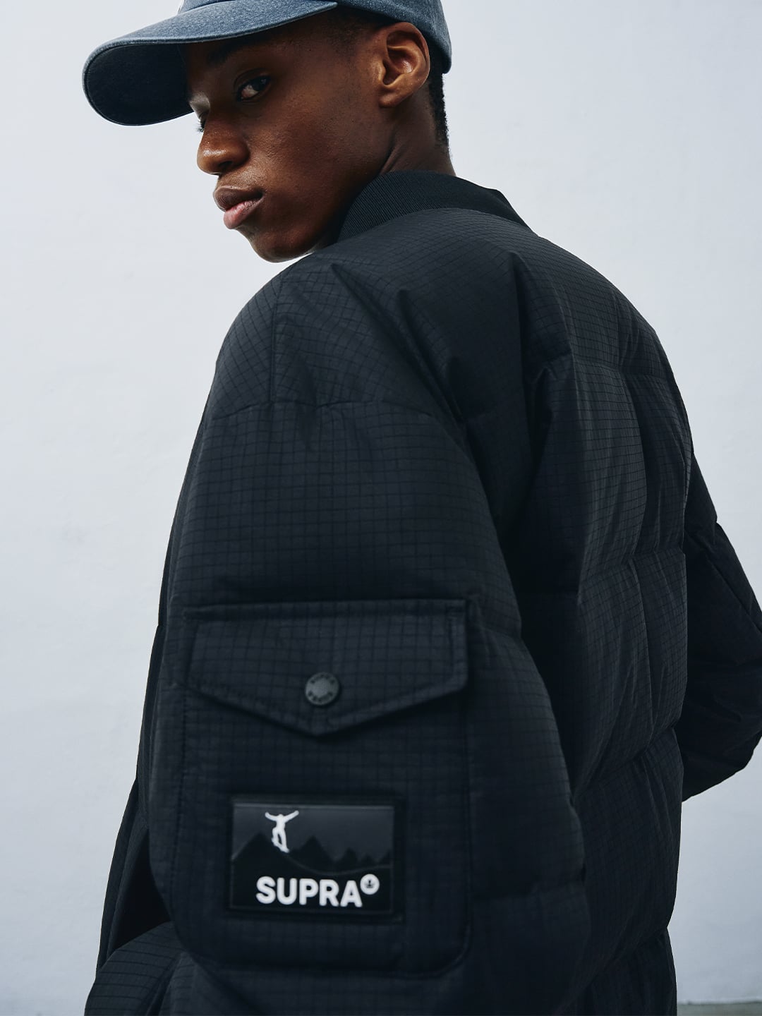 Ripstop Nylon Down Short Jacket