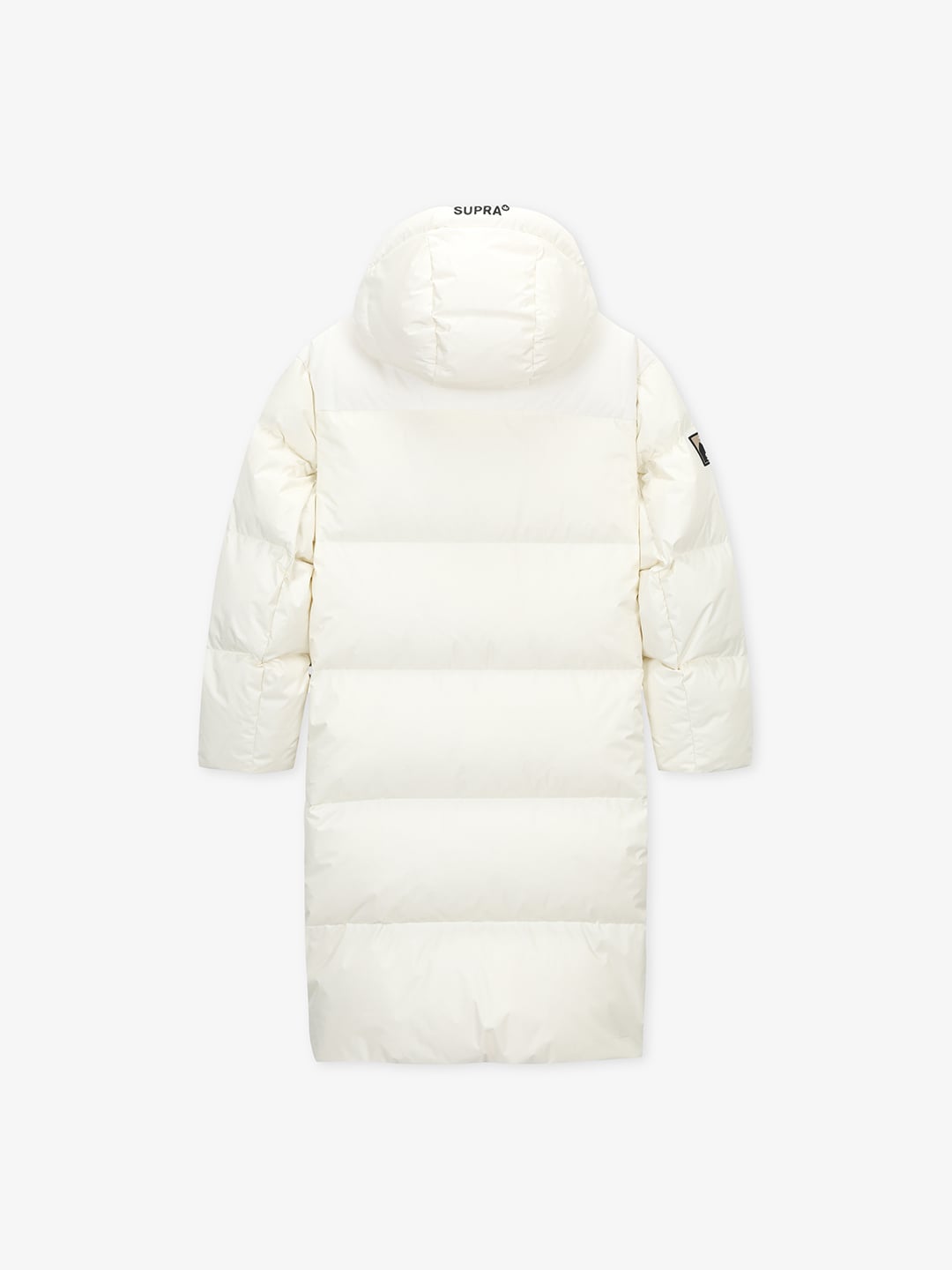 Ripstop Color Block Long Down Jacket