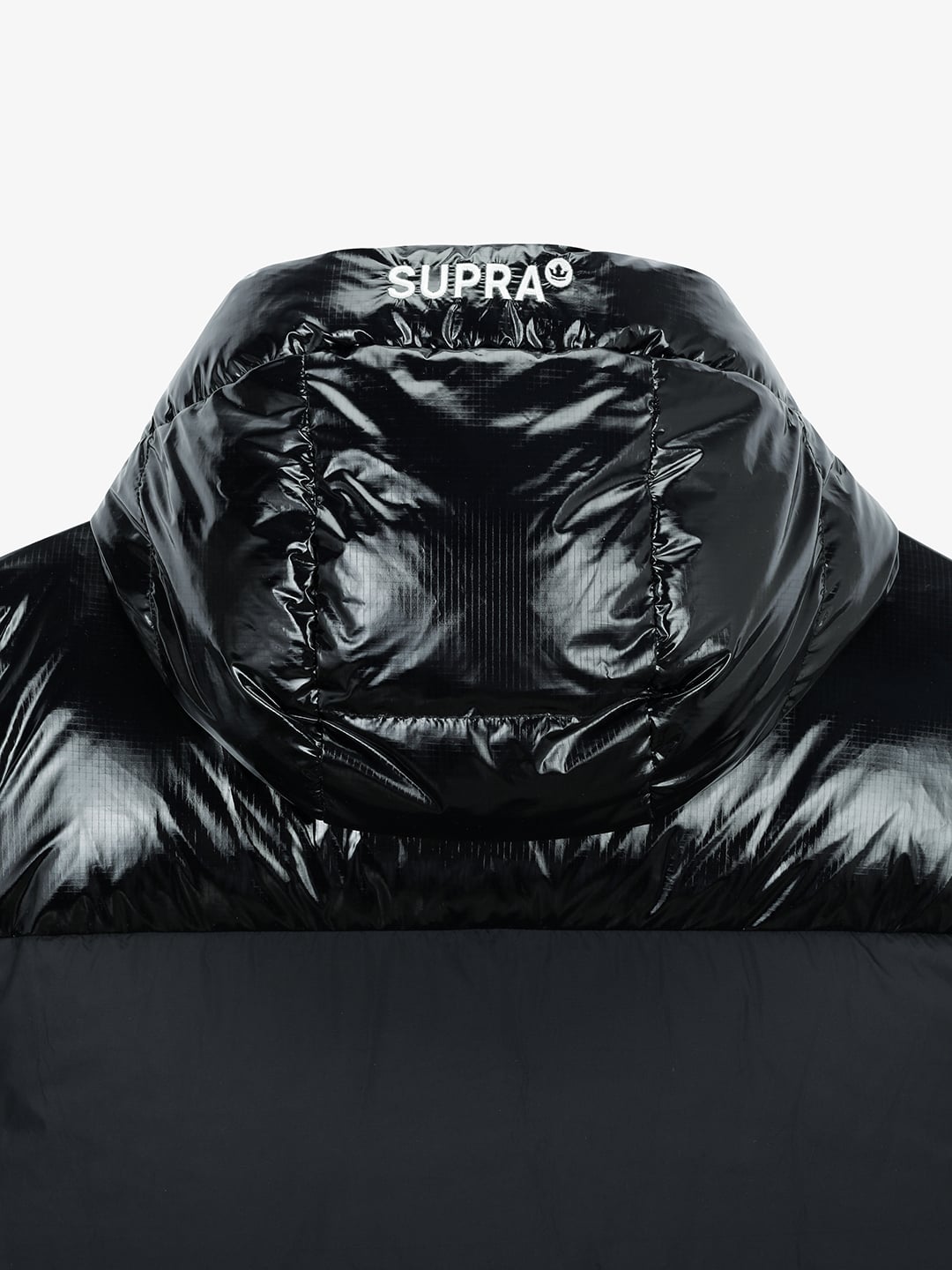 mesh pocket Short Down Jacket