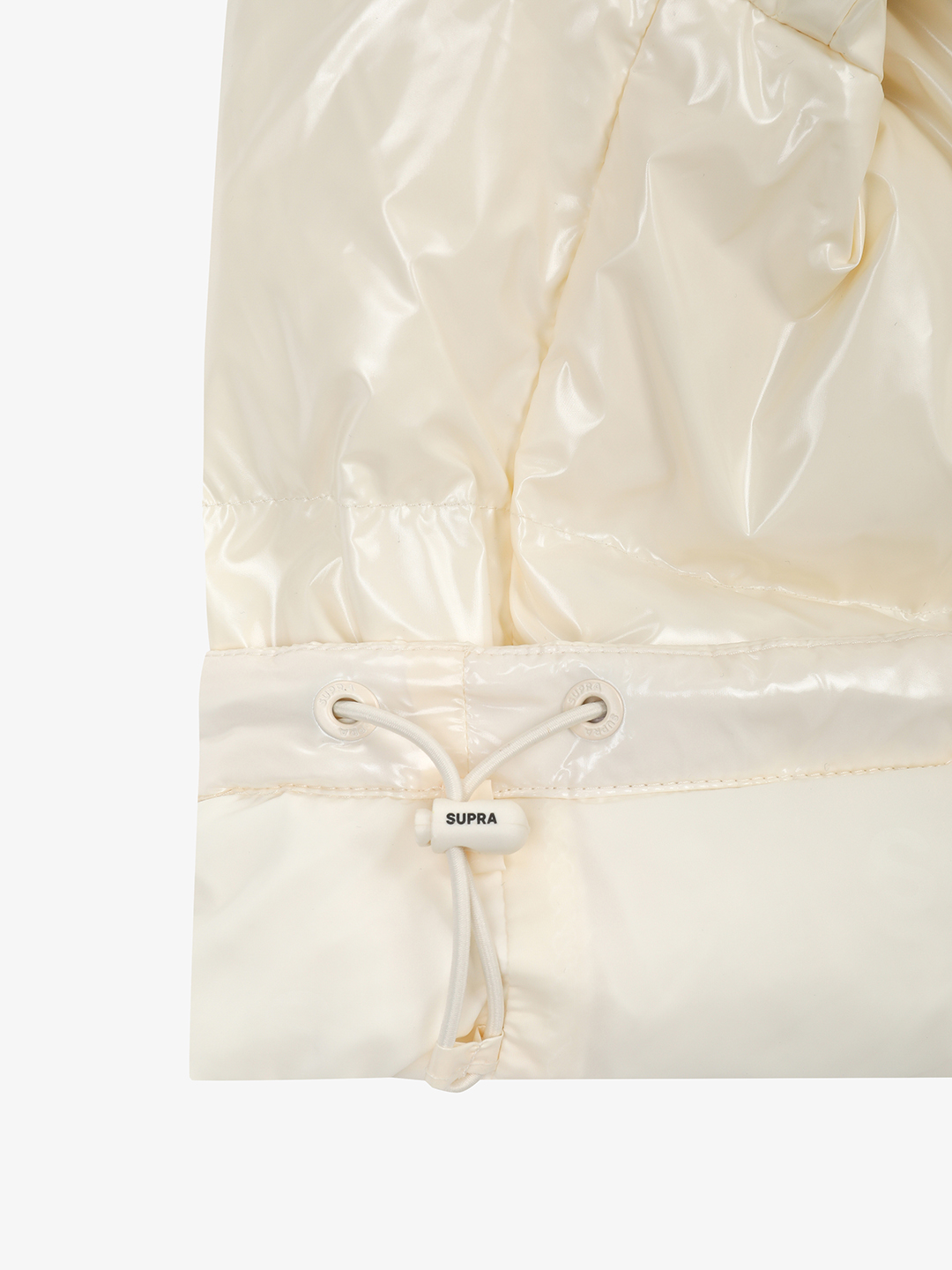Women's Jacquard Color Block Short Down Jacket