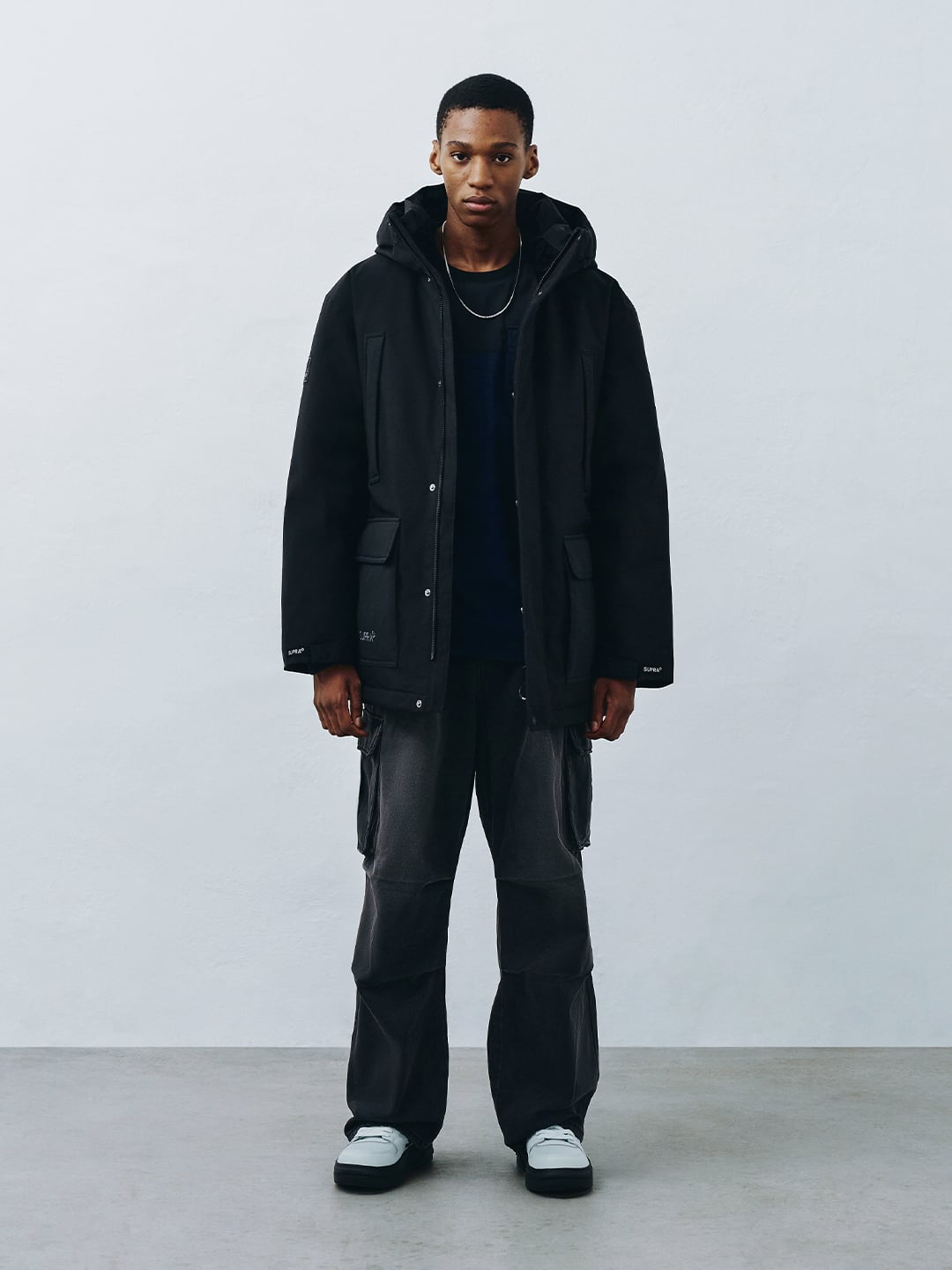 Pocket Mid Down Jacket