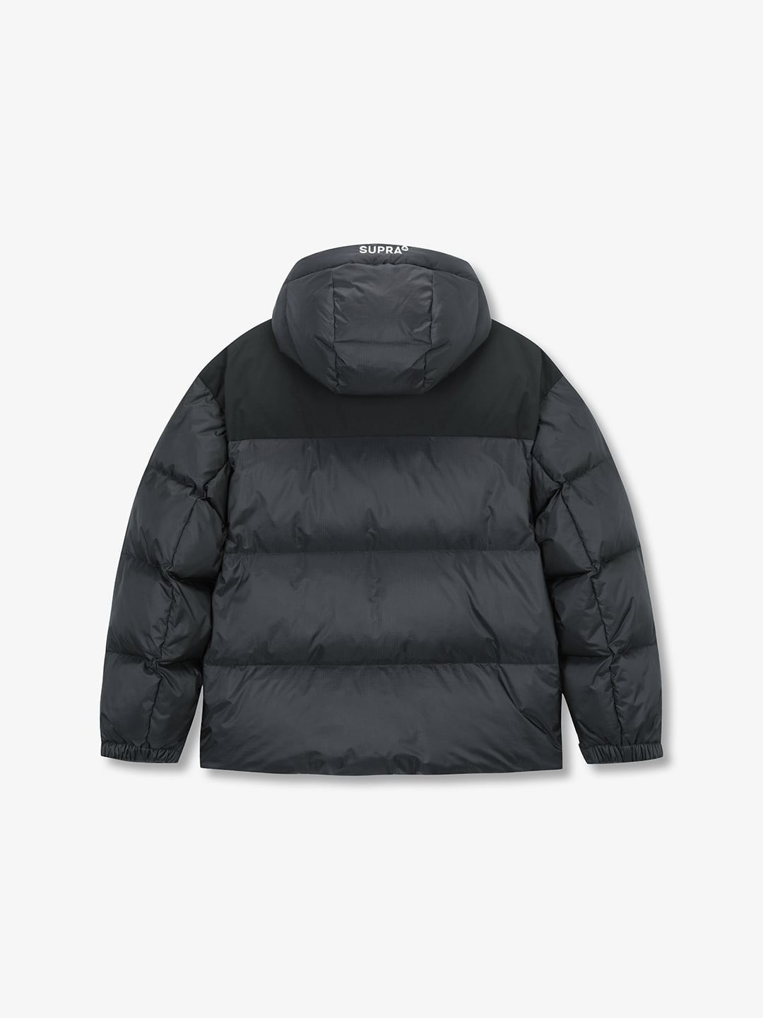 Ripstop Color Block Short Down Jacket