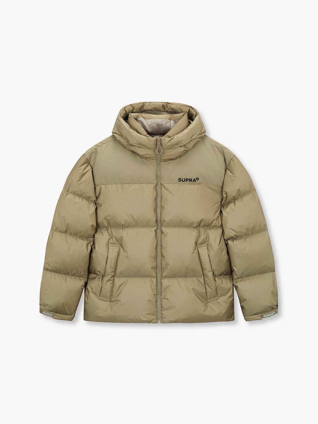 Ripstop Color Block Short Down Jacket