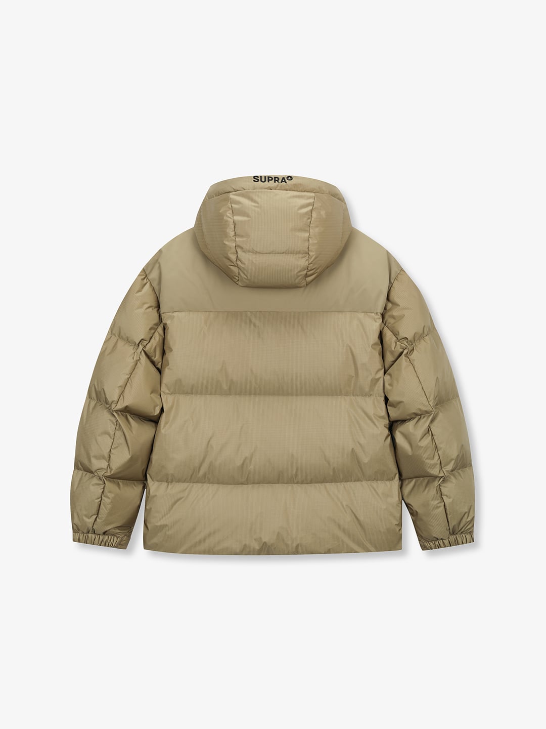 Ripstop Color Block Short Down Jacket