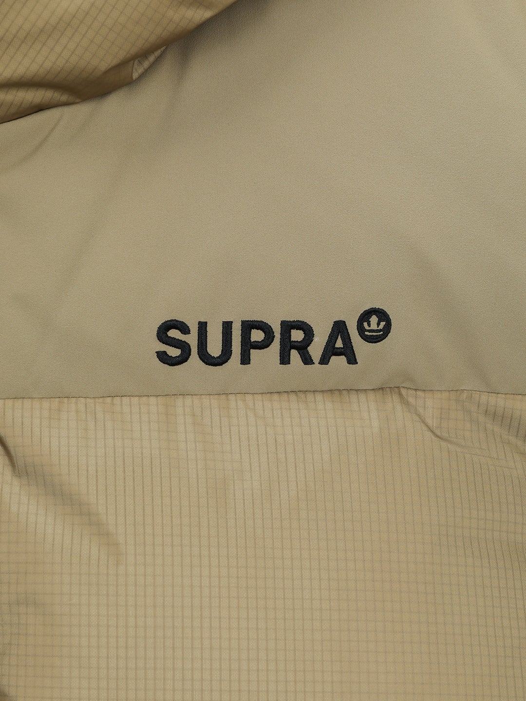 Ripstop Color Block Short Down Jacket