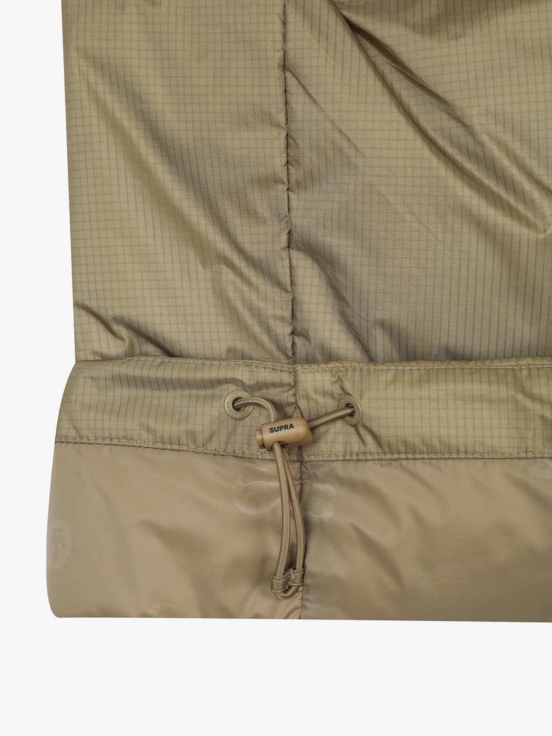 Ripstop Color Block Short Down Jacket