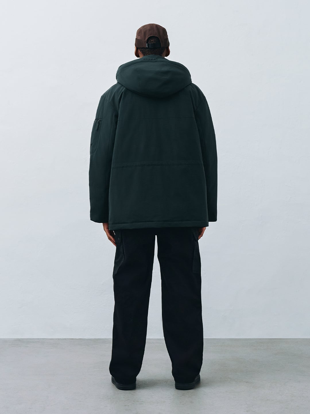 Pocket Mid Goose Down Jacket