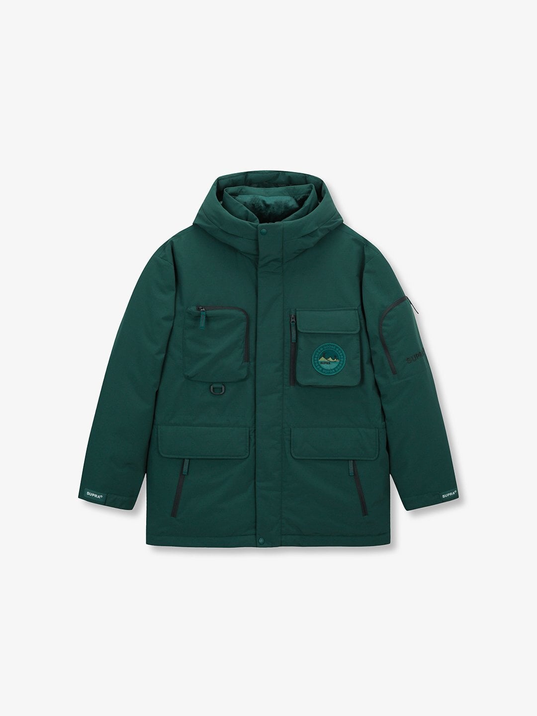 Pocket Mid Goose Down Jacket