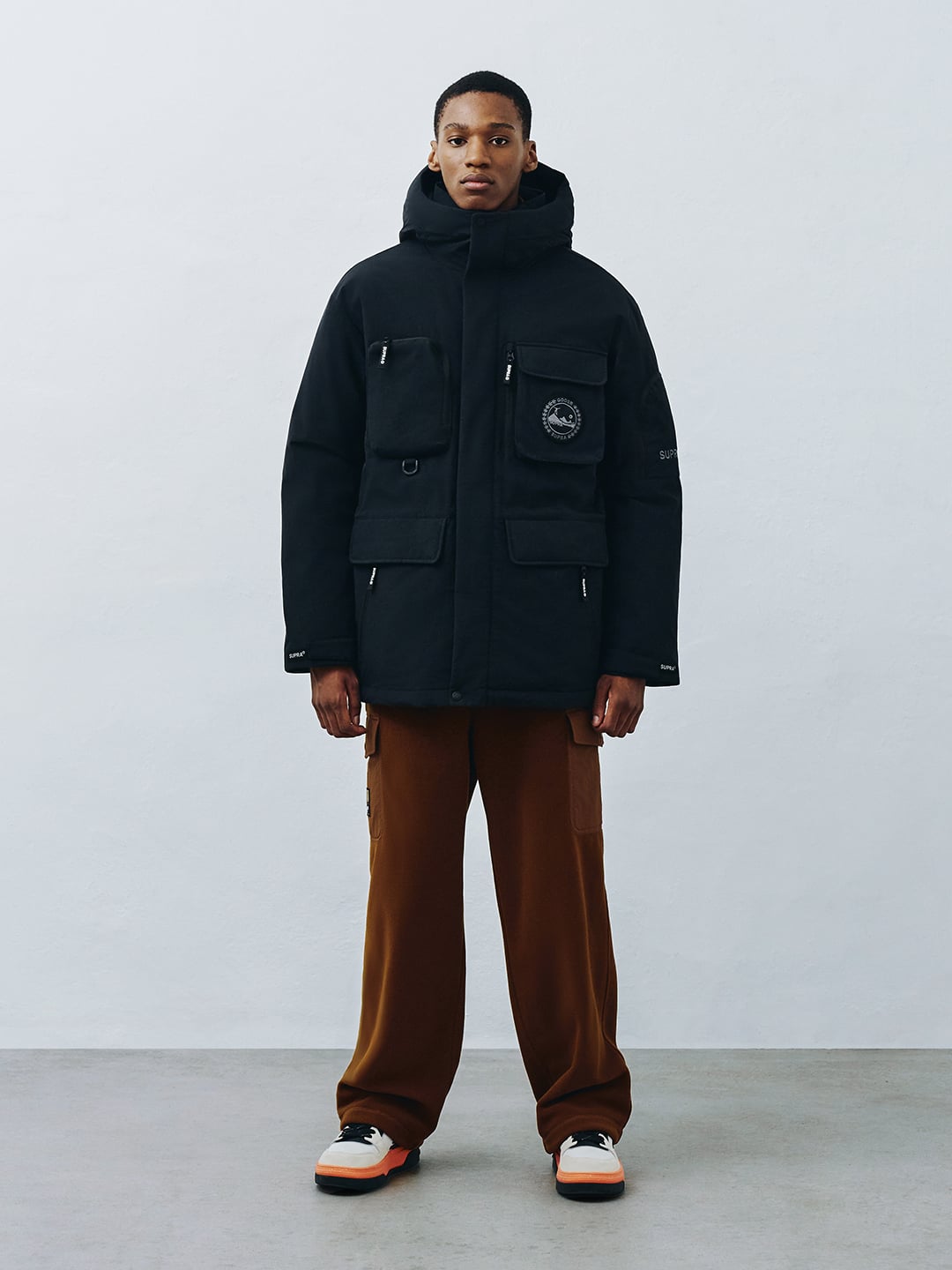 Pocket Mid Goose Down Jacket