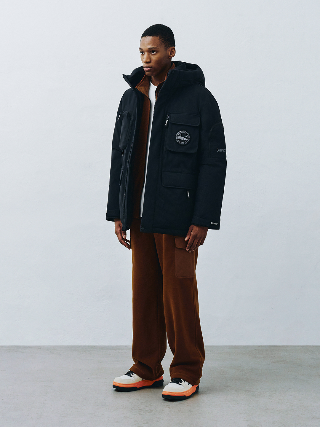Pocket Mid Goose Down Jacket