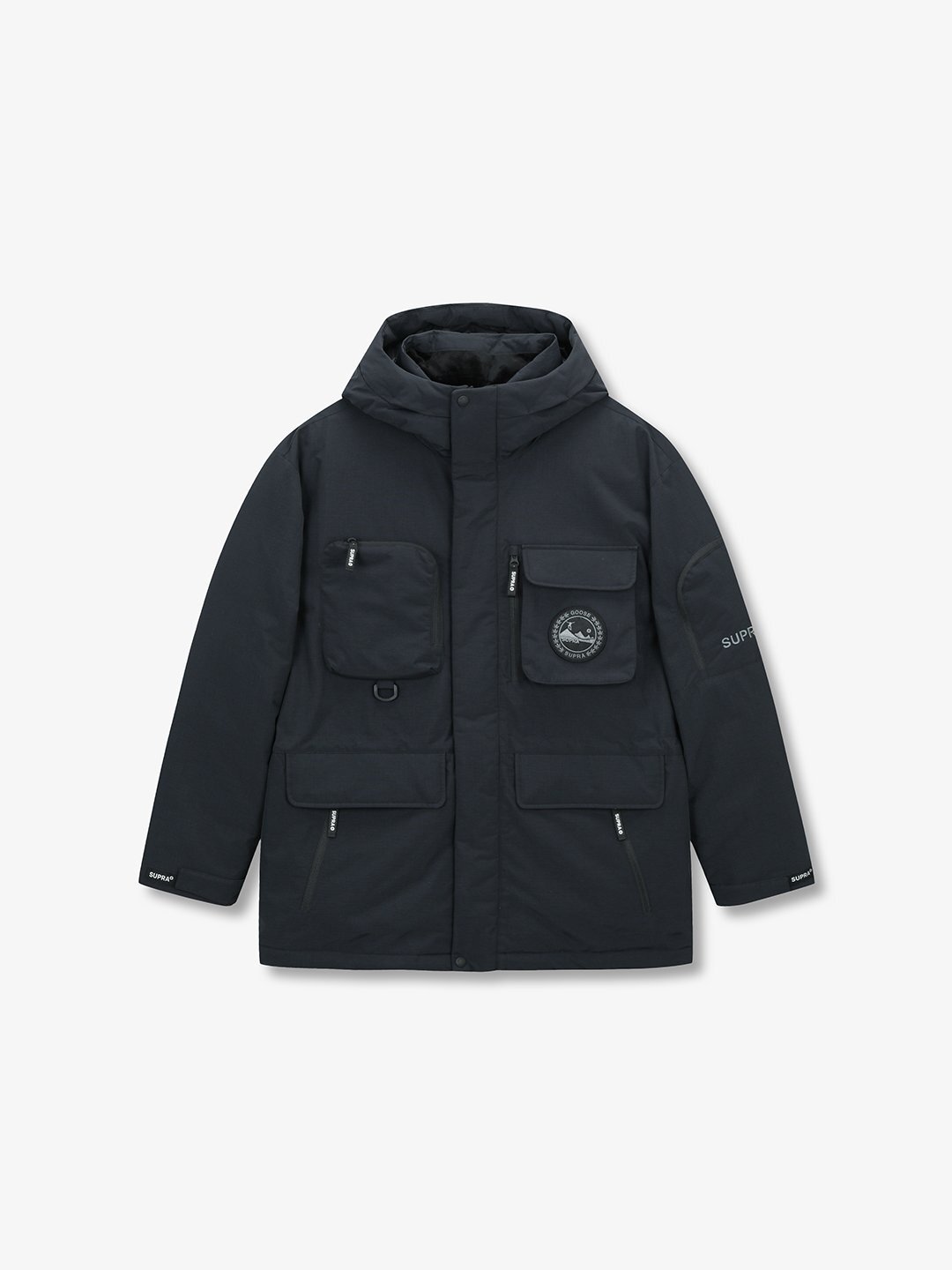 Pocket Mid Goose Down Jacket
