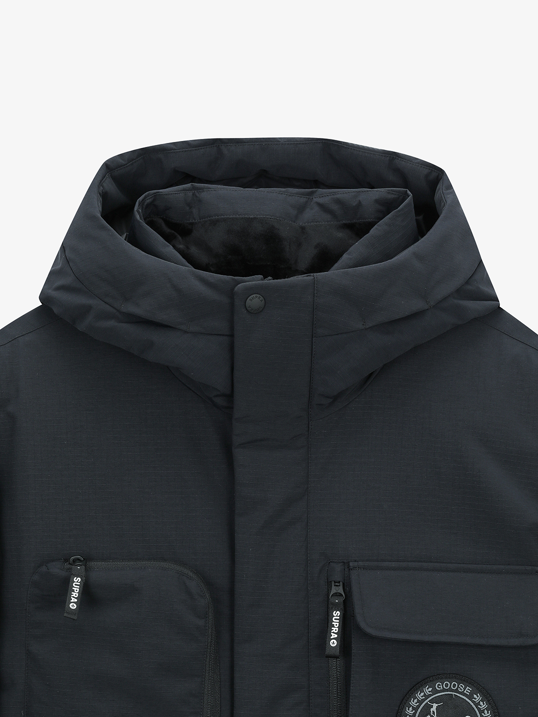 Pocket Mid Goose Down Jacket
