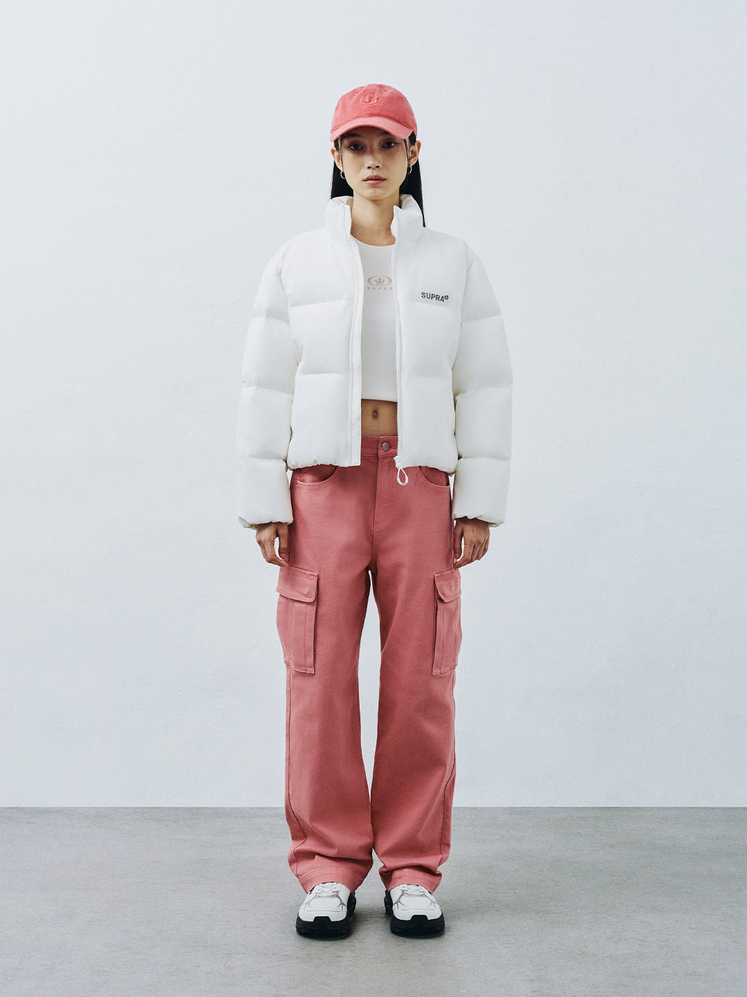 Women Wide Denim Cago Pants