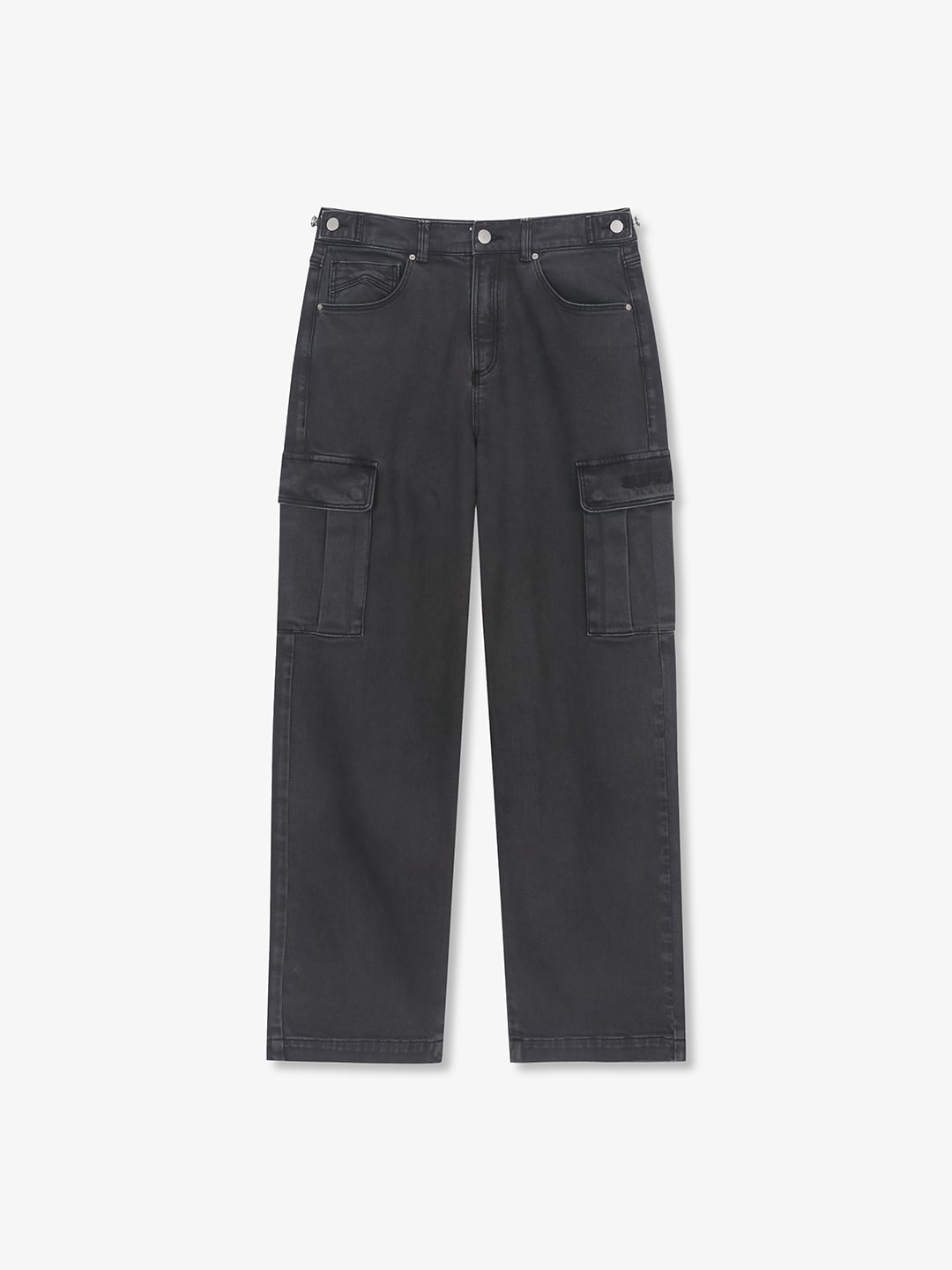 Women Wide Denim Cago Pants