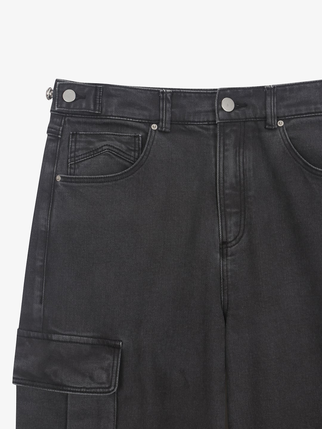 Women Wide Denim Cago Pants