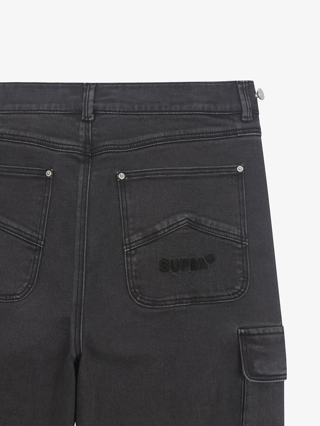 Women Wide Denim Cago Pants