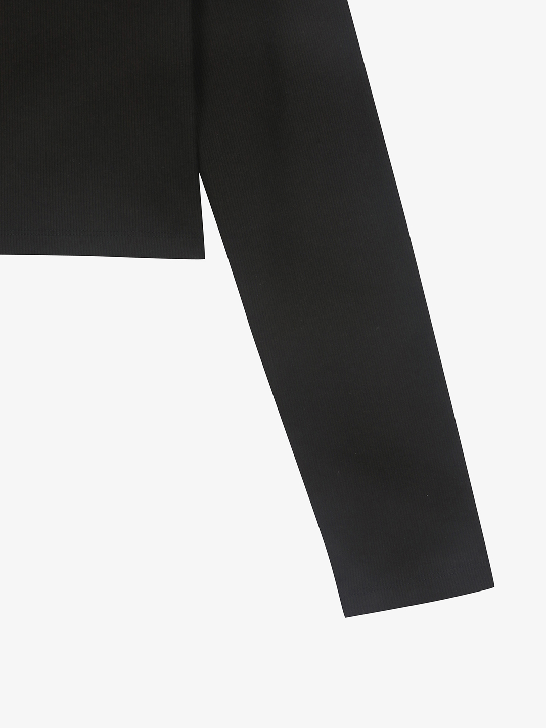 Women`s Cut-out Crop Long Sleeve T-Shirt