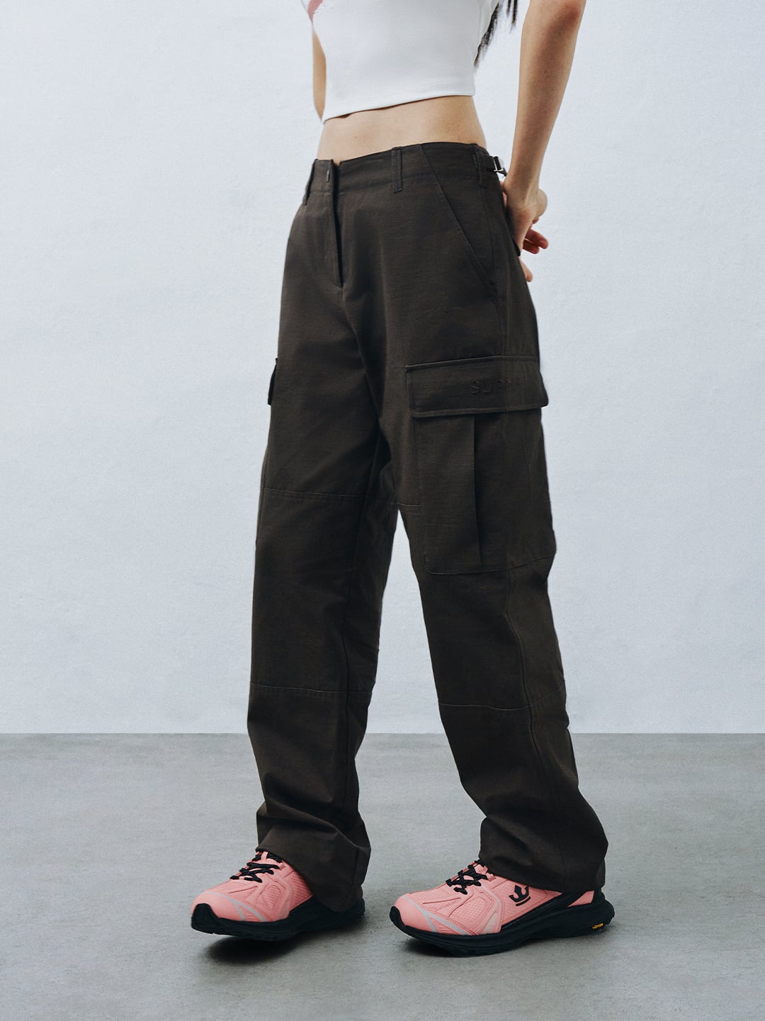 Women Wide Cago Pants