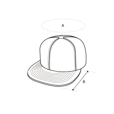 Sand Washing Borader Cap
