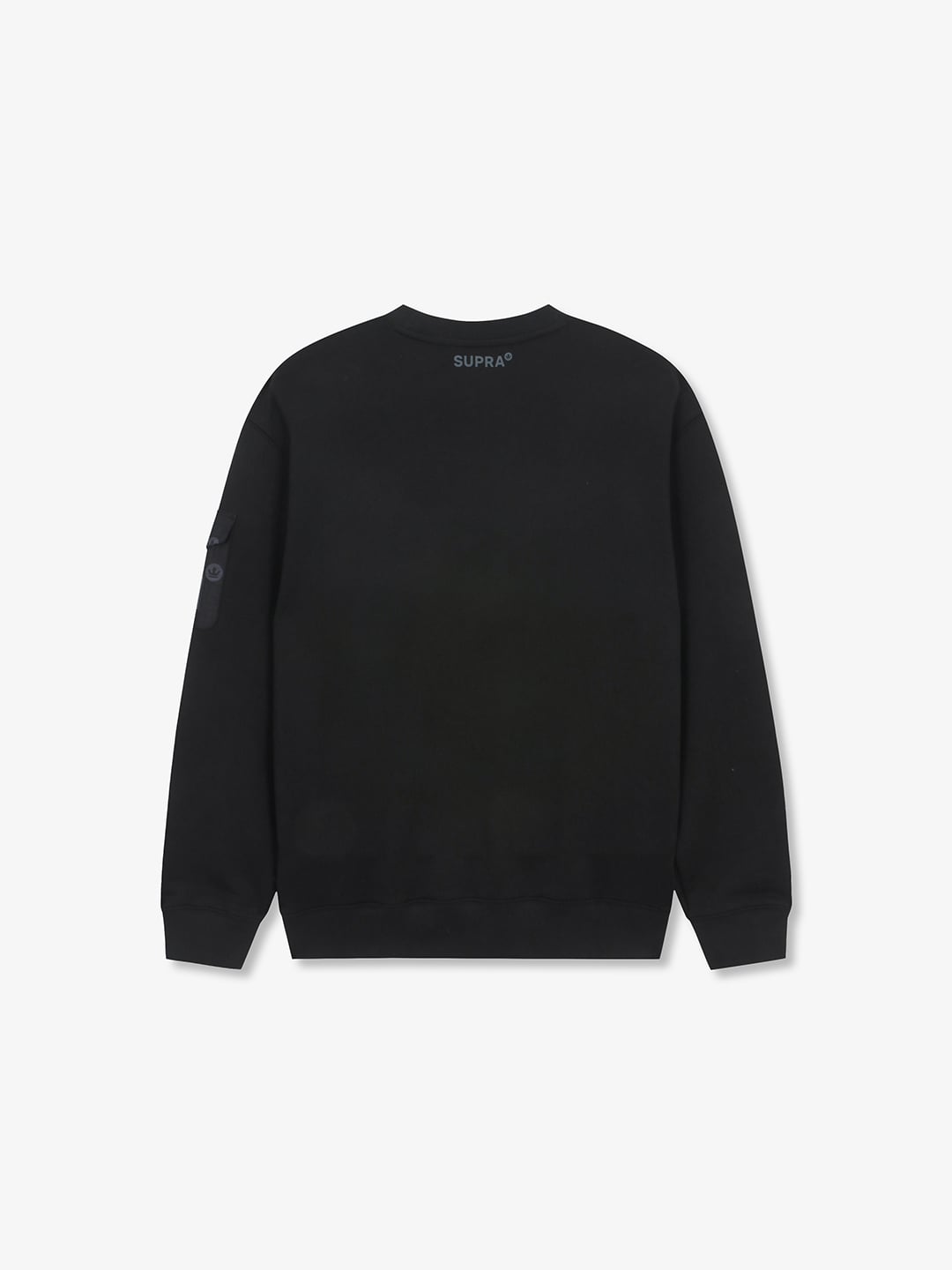 monogram rip stop pocket sweatshirt