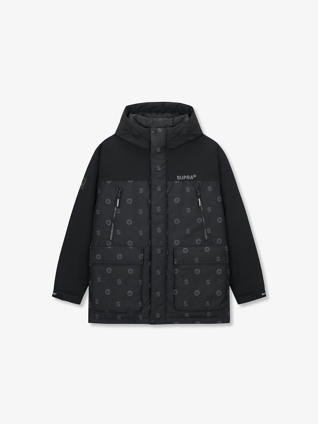 Monogram Safari Mid Down Jacket