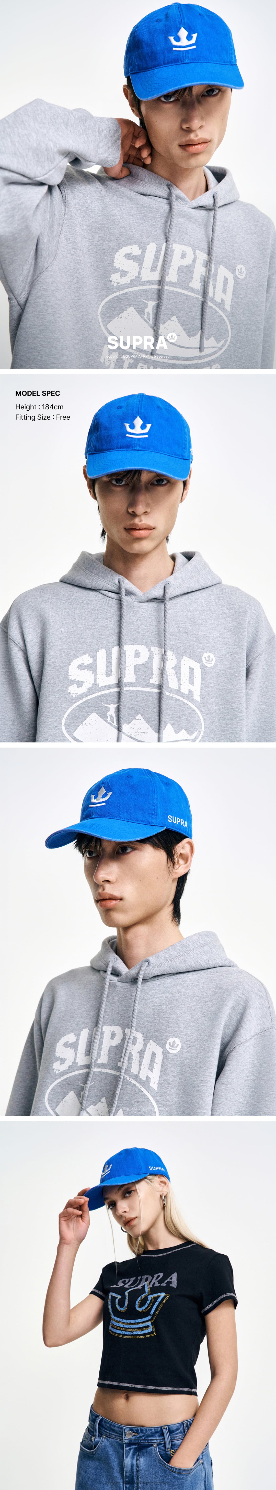 Crown logo washing Ball Cap