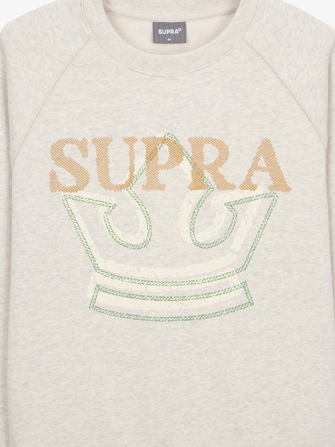 Women`s Crown Graphic Cropped Sweatshirt