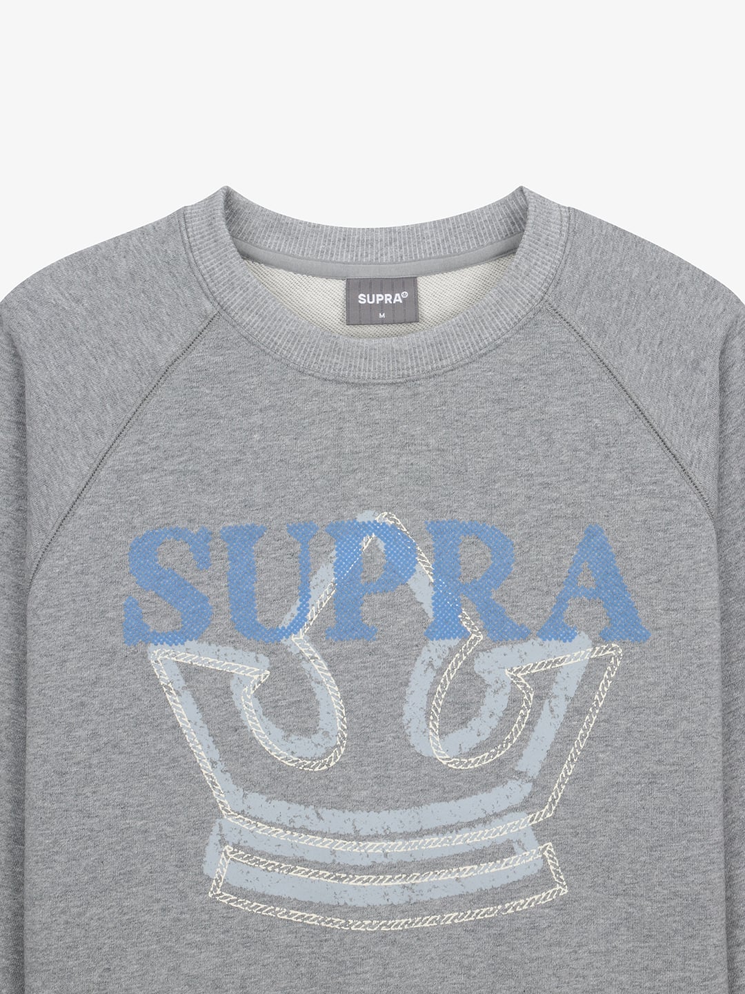 Women`s Crown Graphic Cropped Sweatshirt